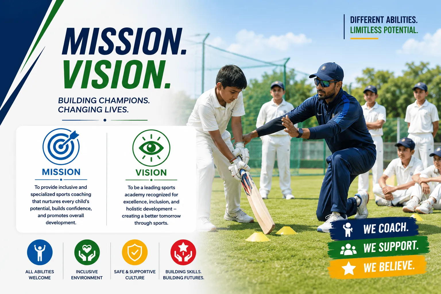 Mission and vision of Aravali Sports Academy